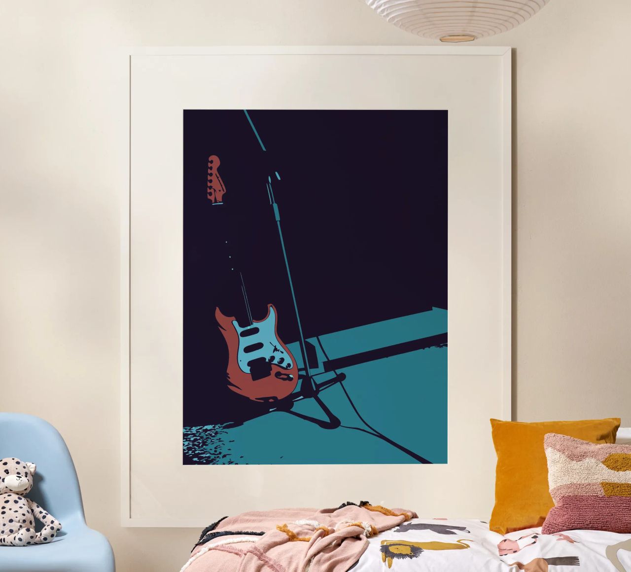 Gitarre Poster von MUSIC EDITION