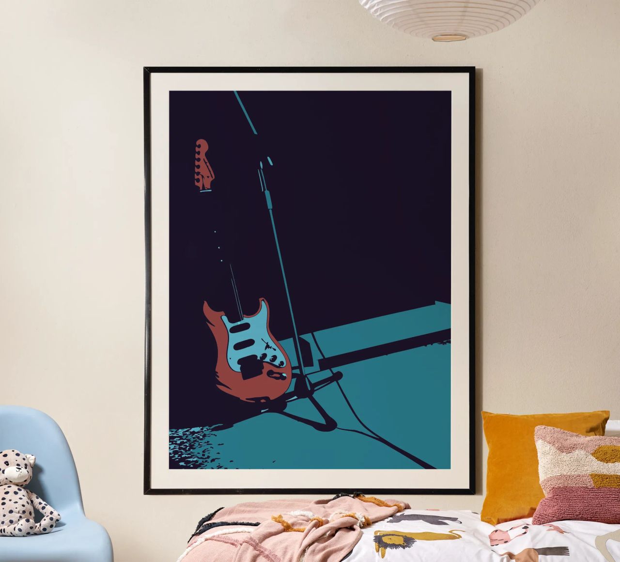 Gitarre Poster von MUSIC EDITION
