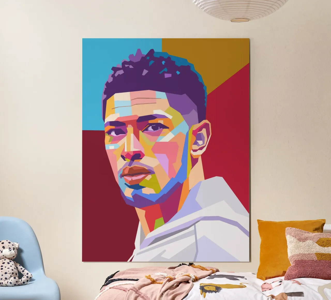 Iconic Football-Jude Bellingham poster by Hantamrata