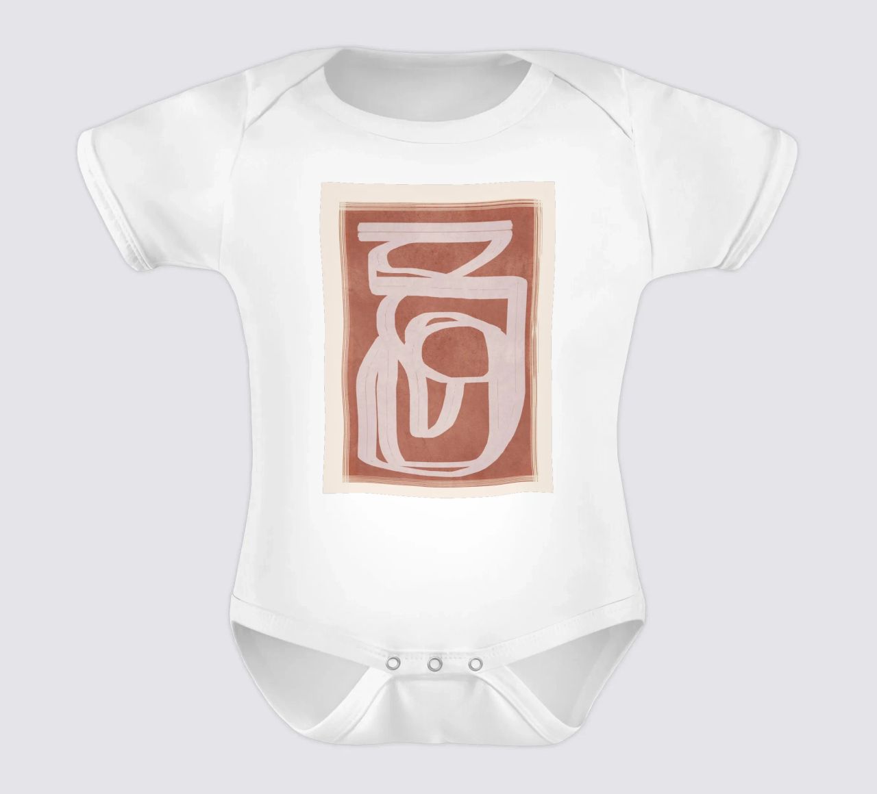 Abstract Flow IV body neonato maniche corte da Flow Line