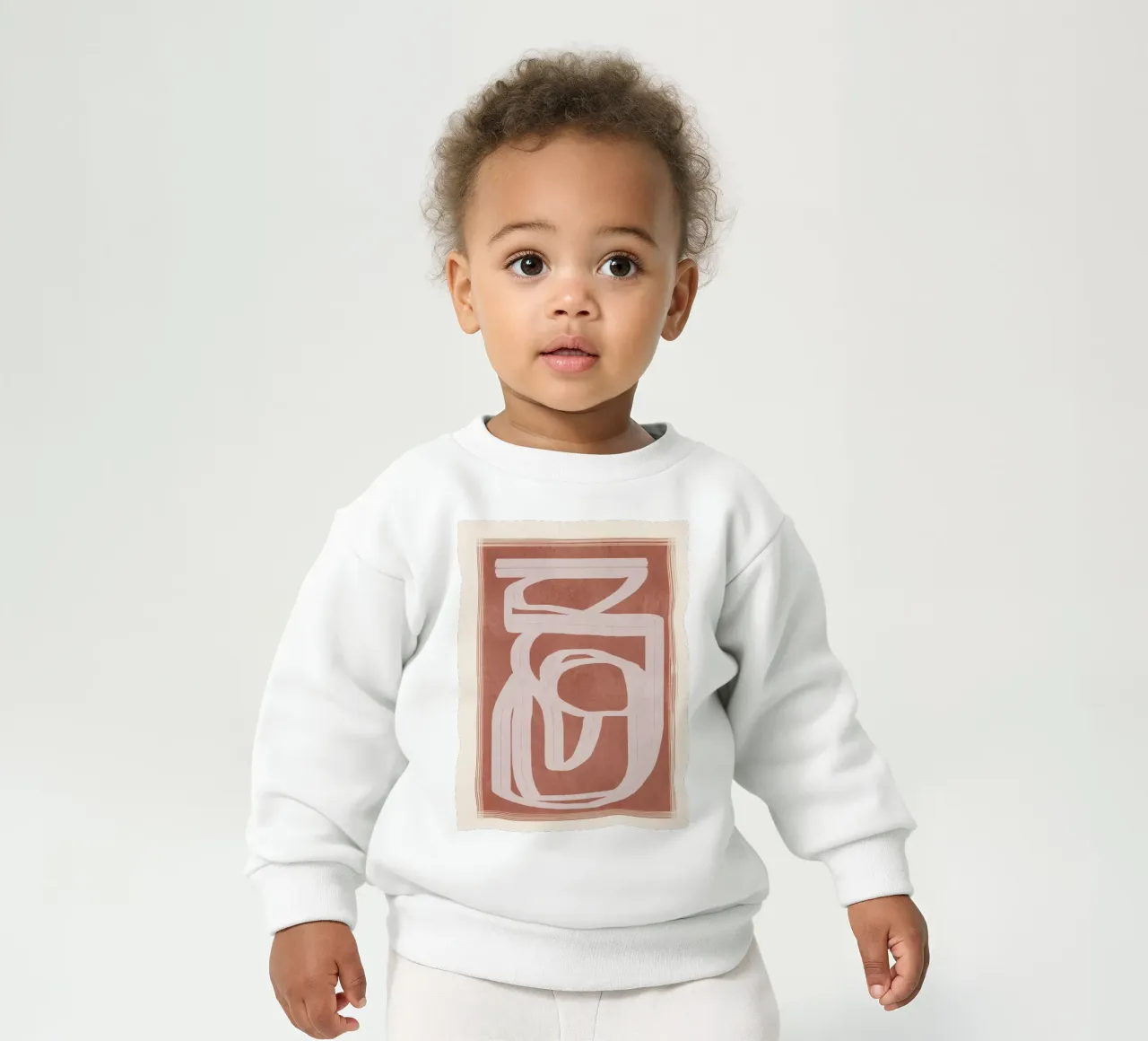 Abstract Flow IV Baby Sweatshirt von Flow Line