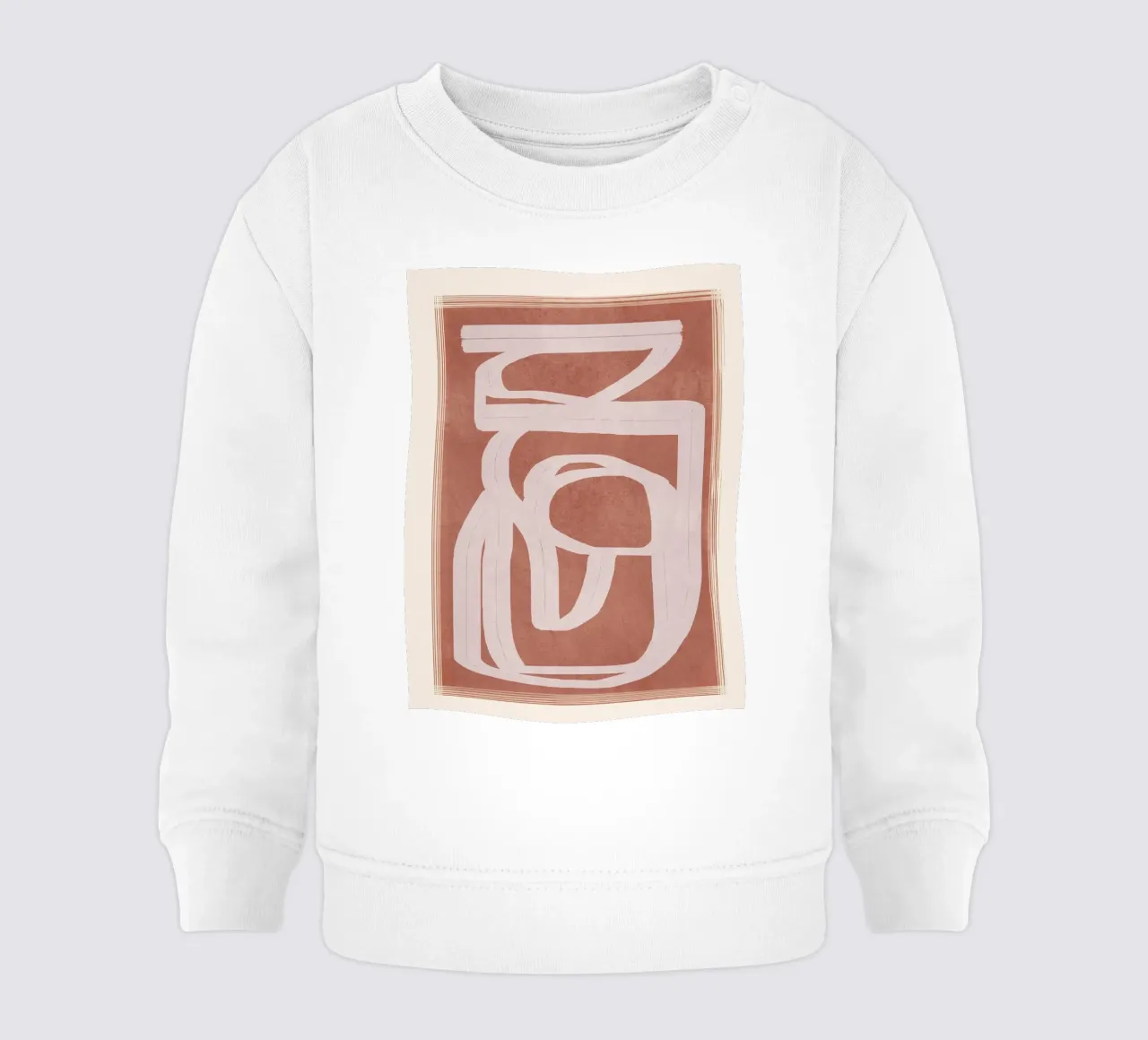 Abstract Flow IV baby sweatshirt van Flow Line