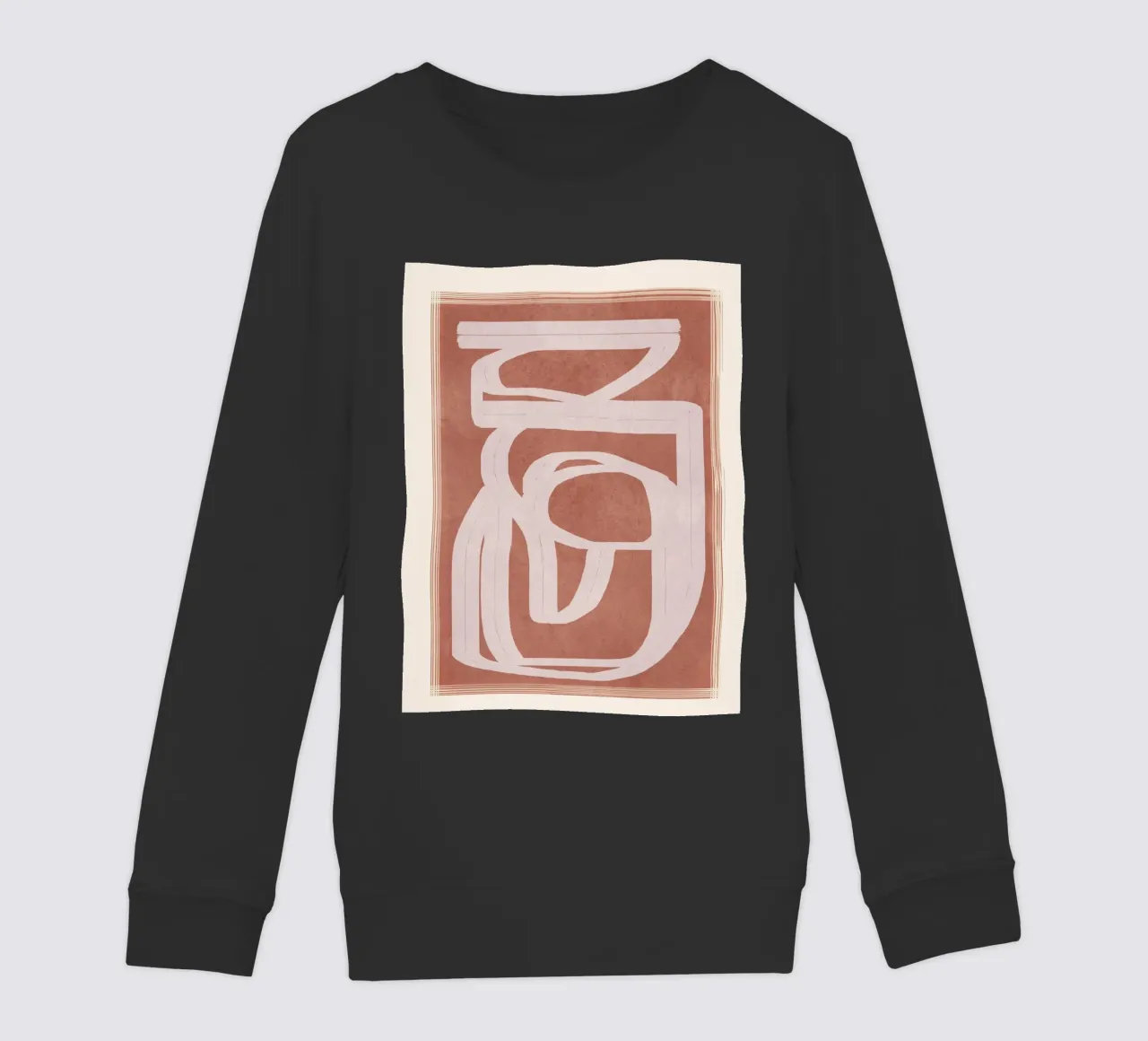 Abstract Flow IV felpa bambino da Flow Line