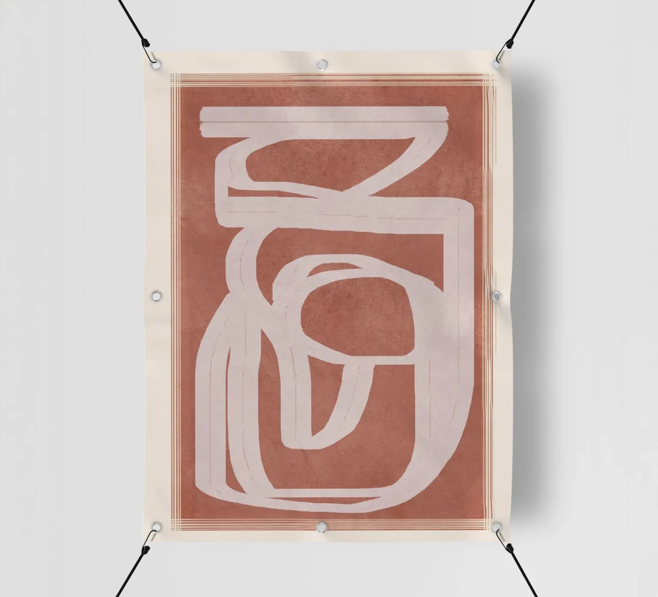 Abstract Flow IV telo in pvc da Flow Line