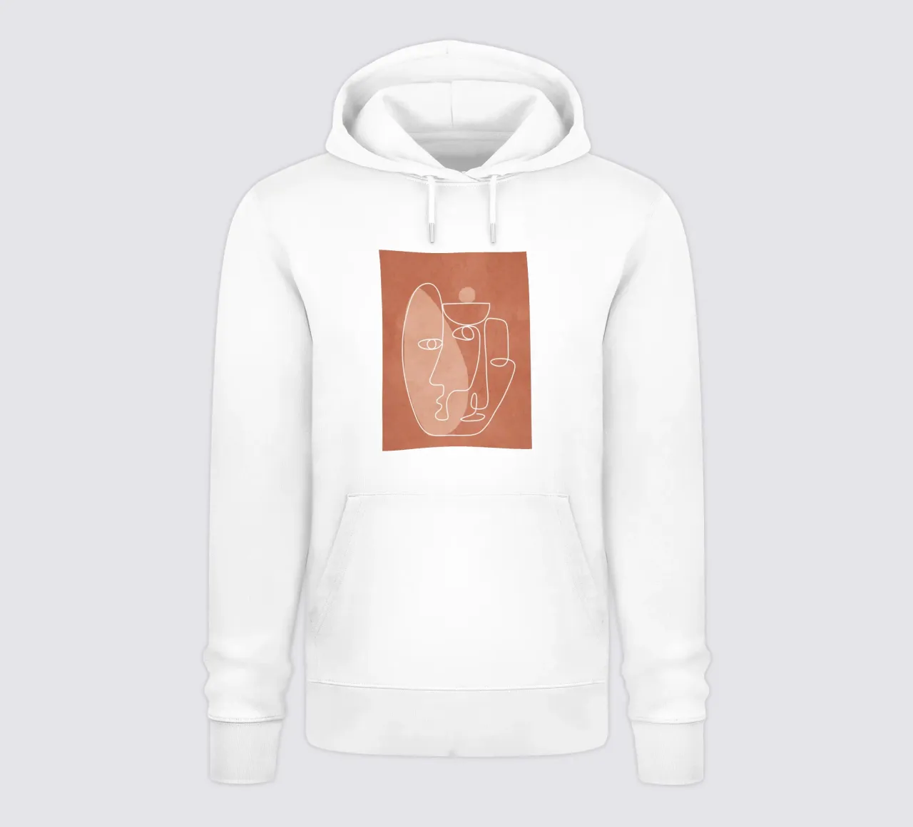 Faces 02 hoodie by Flow Line