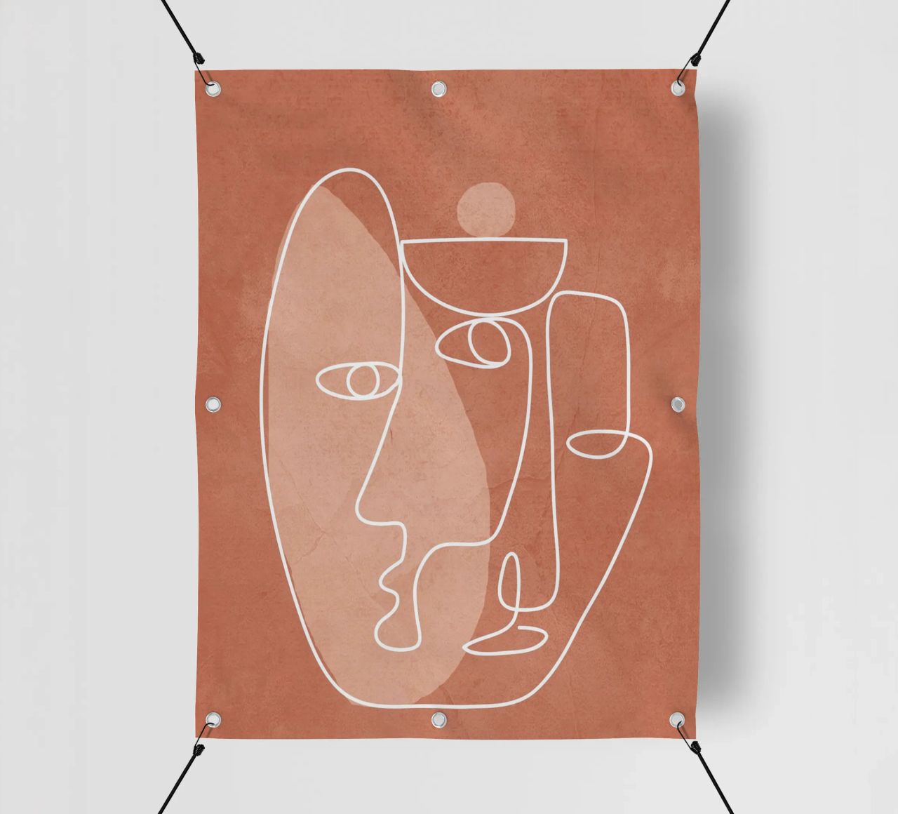 Faces 02 telo in pvc da Flow Line