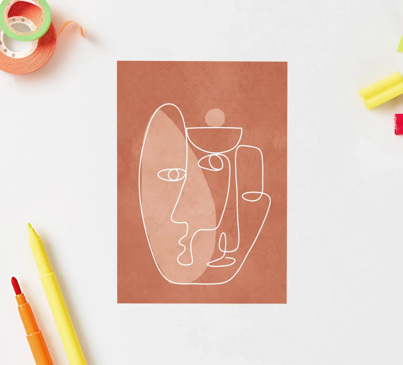 Faces 02 sticker by Flow Line