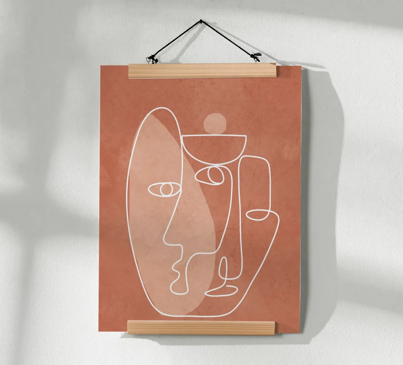 Faces 02 carta hahnemühle da Flow Line