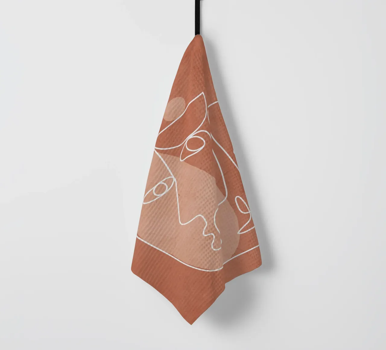 Faces 02 canovaccio da cucina da Flow Line