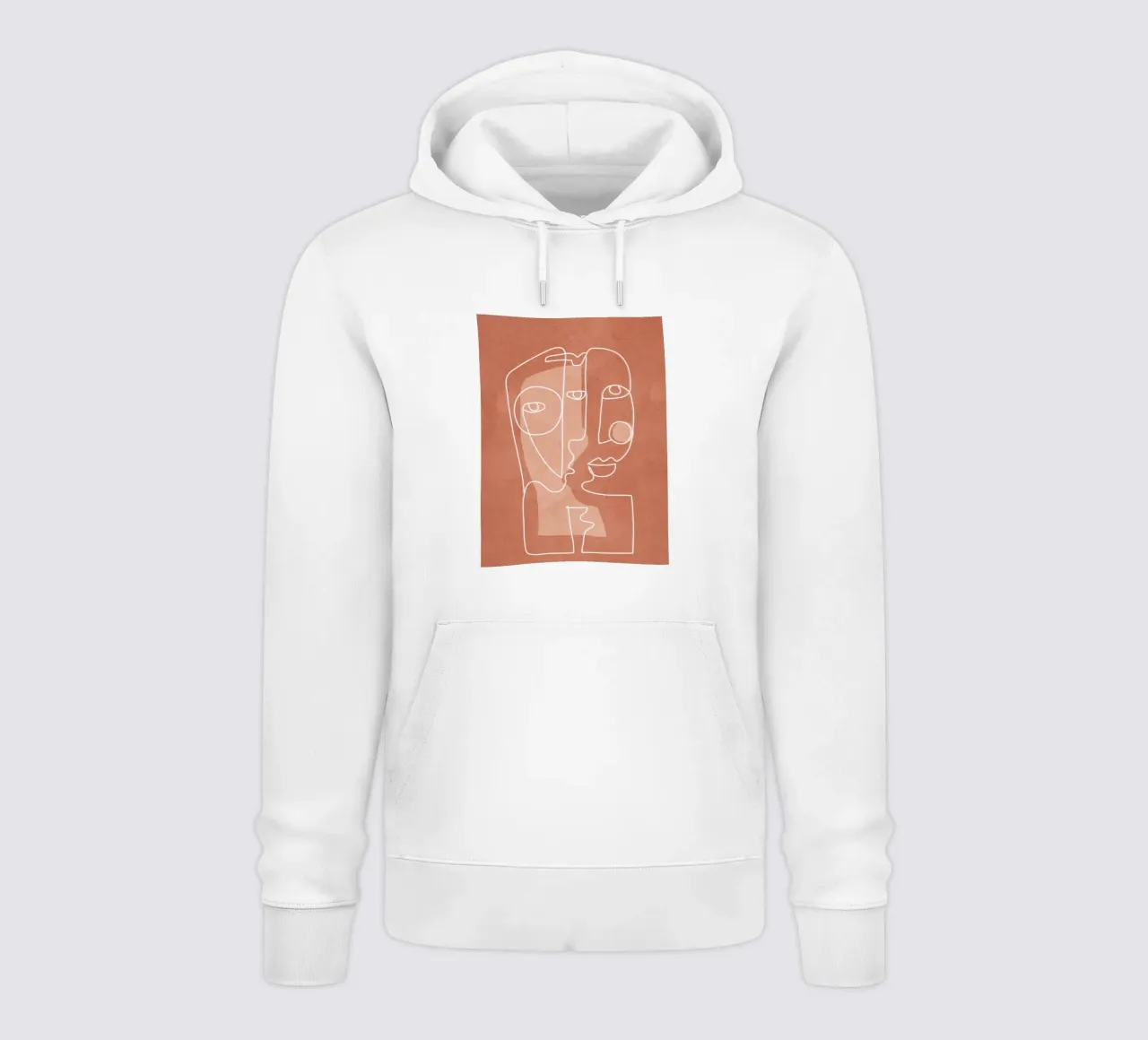 Faces 04 felpa con cappuccio da Flow Line