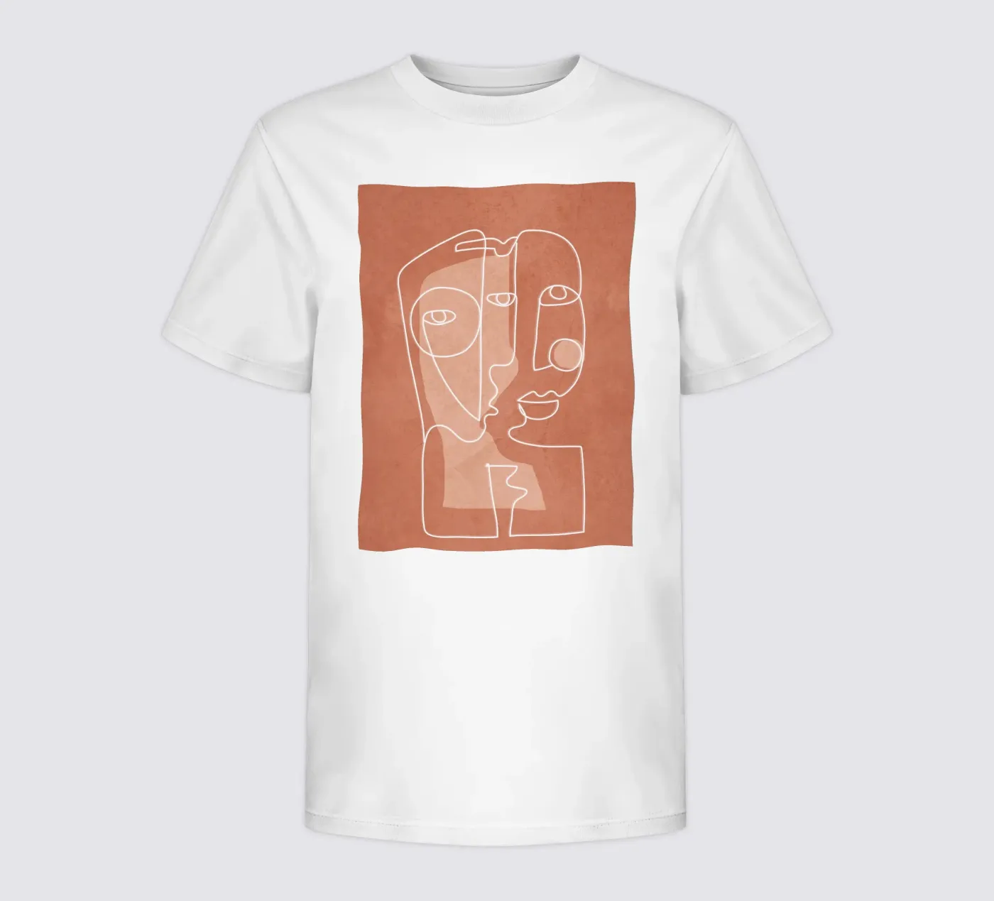 Faces 04 kinder t-shirt van Flow Line