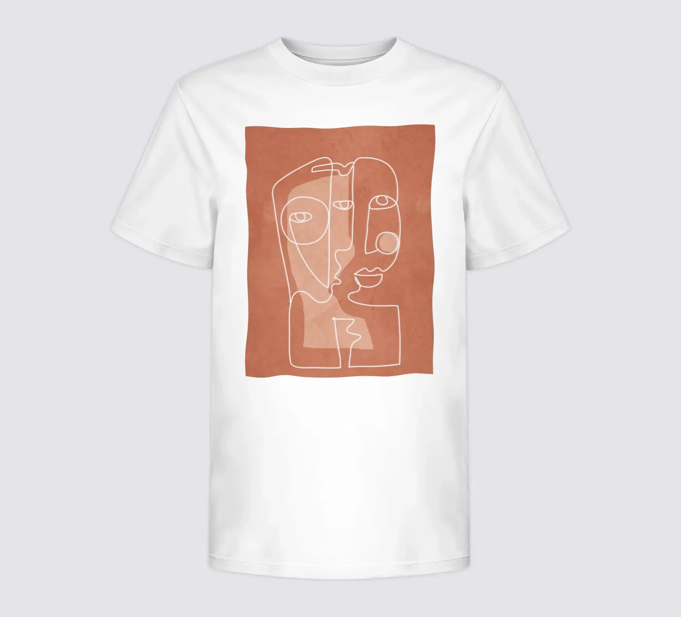 Faces 04 t-shirt bambini da Flow Line