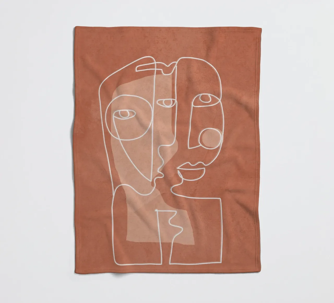 Faces 04 coperta in pile da Flow Line