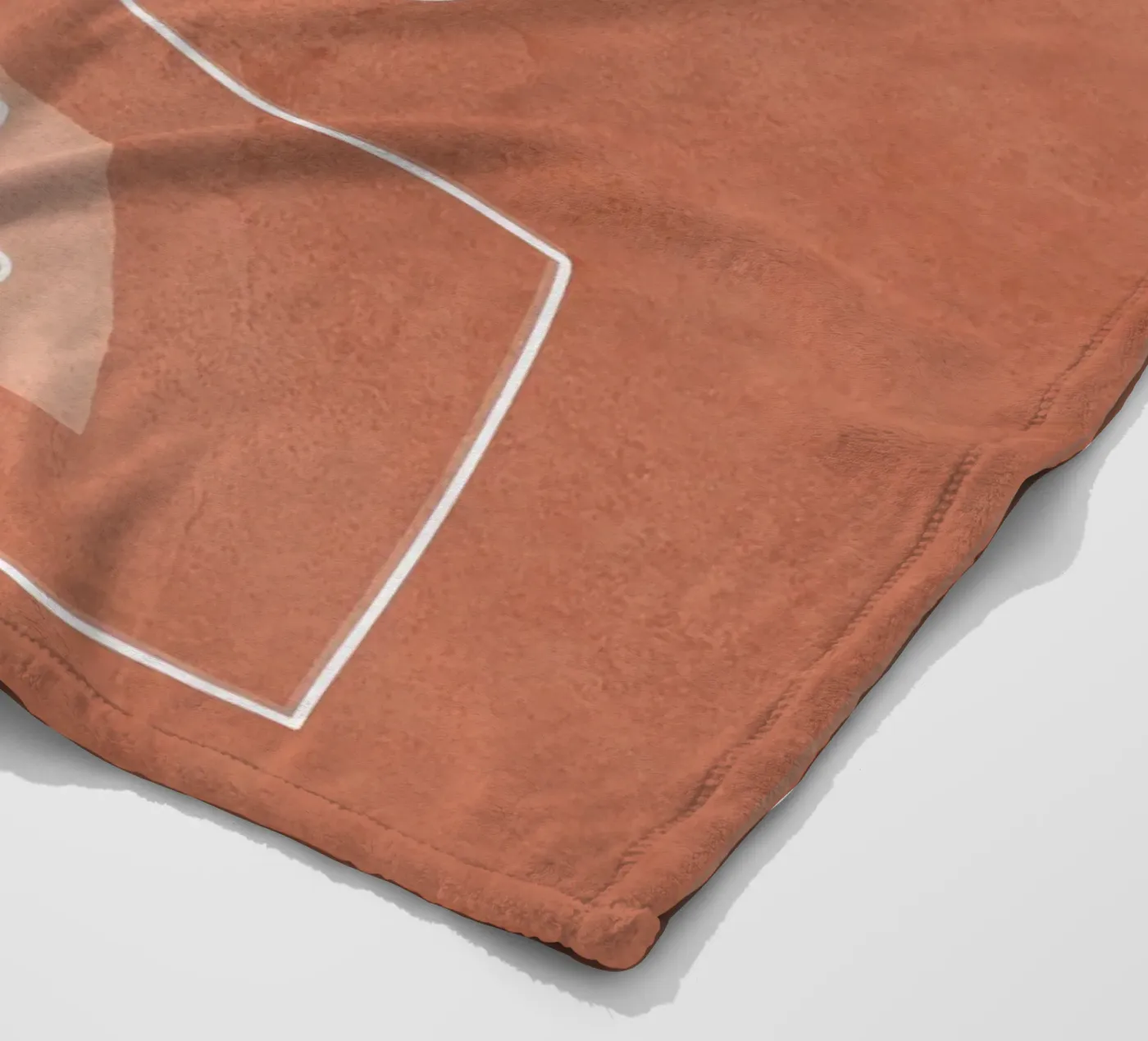 Faces 04 fleecedeken van Flow Line