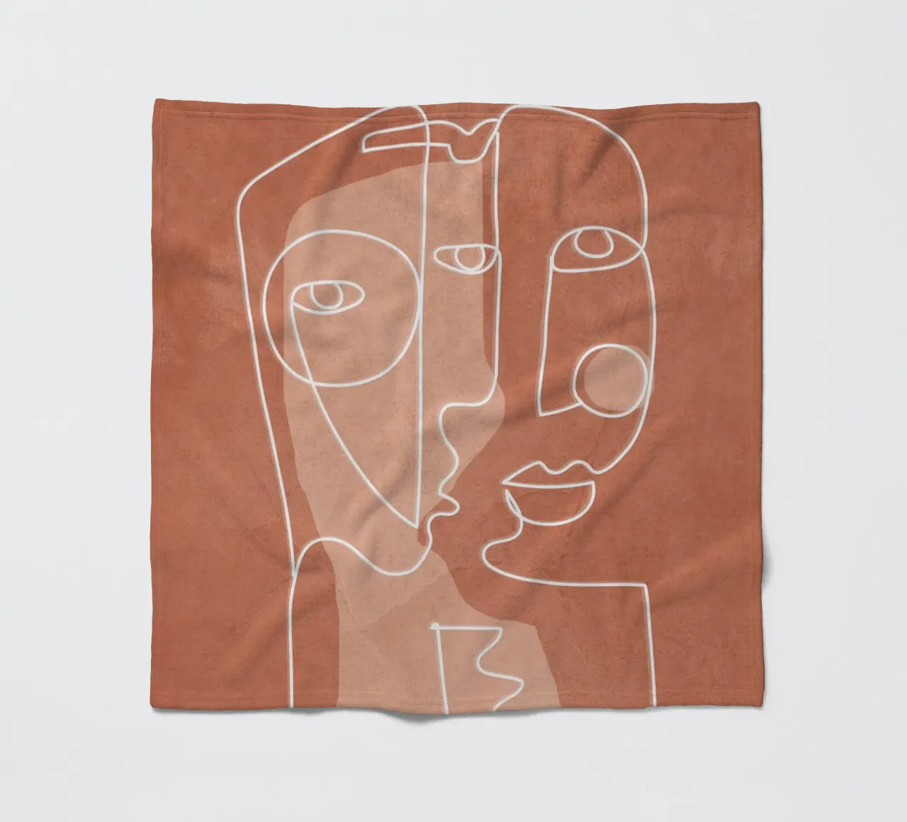 Faces 04 coperta in pile da Flow Line