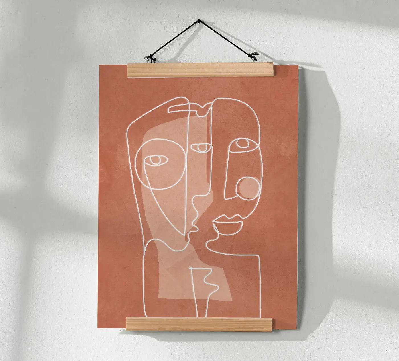 Faces 04 poster da Flow Line