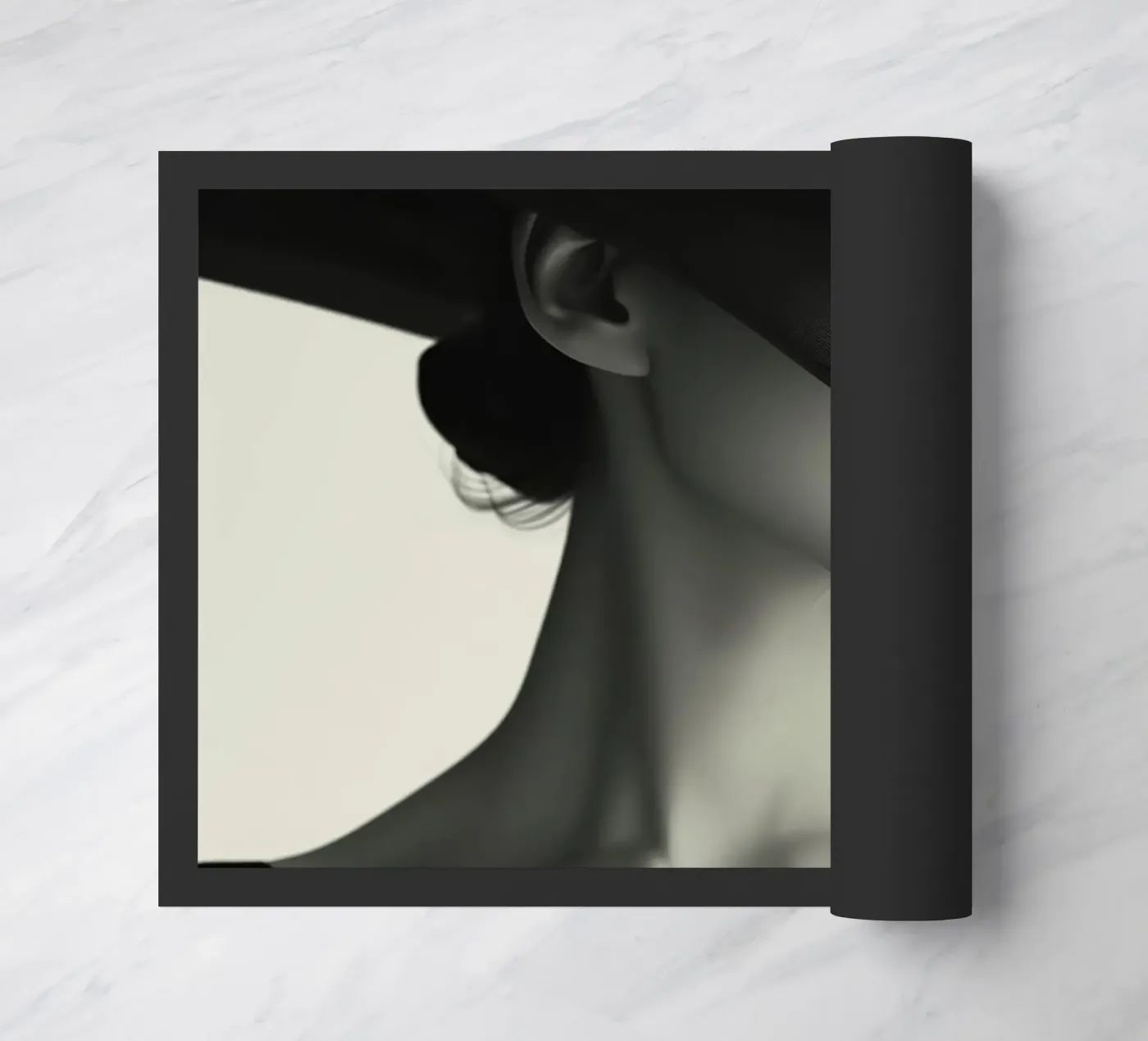 Donne e cappello nero zerbino da Lorraine Mooore