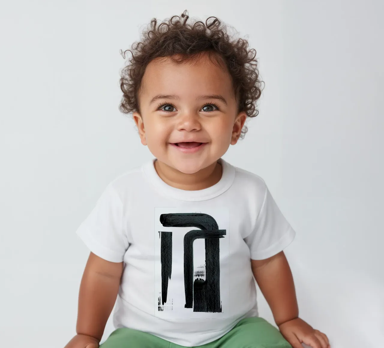 Even Flow baby t-shirt van Shot By Clint