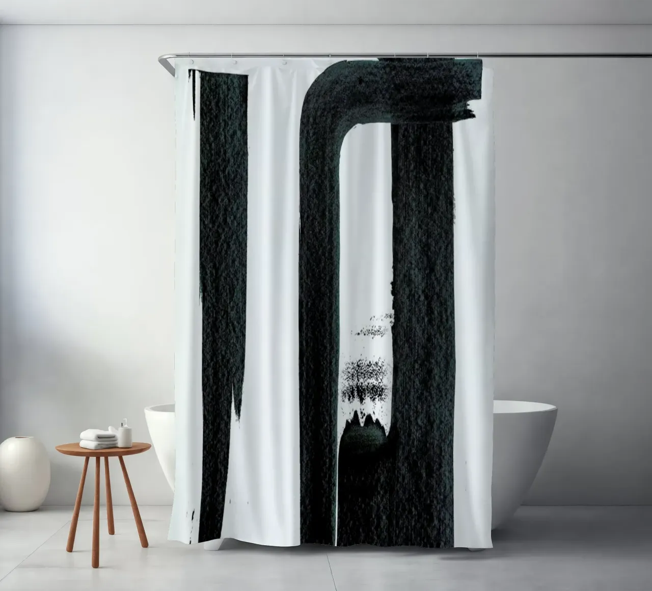 Even Flow douchegordijn van Shot By Clint