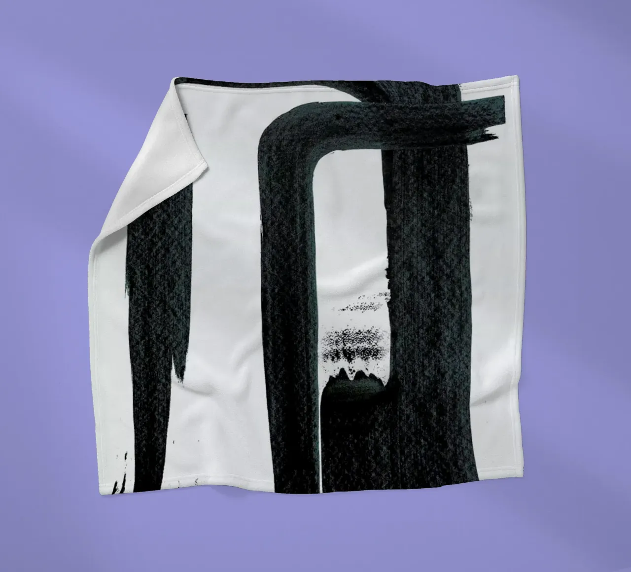 Even Flow fleece blanket by Shot By Clint