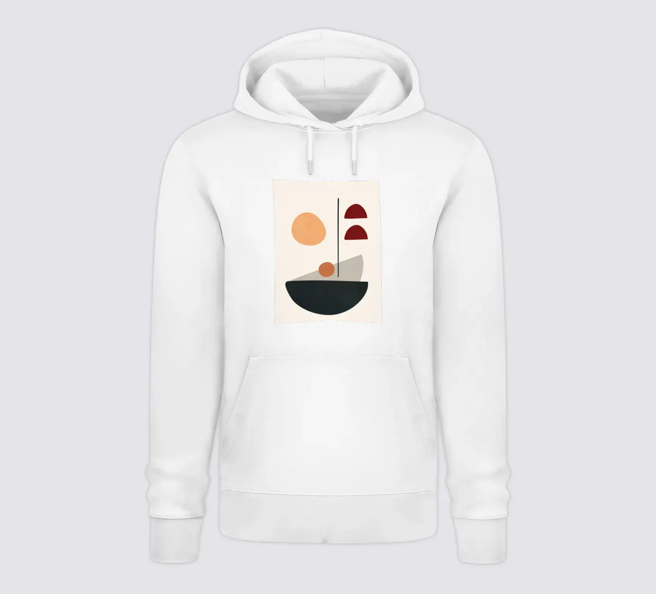 Abstract Minimal Art 01 hoodie van Flow Line