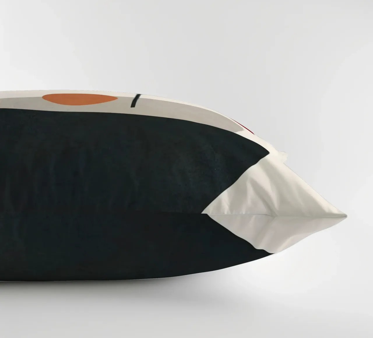 Abstract Minimal Art 01 cuscino da Flow Line