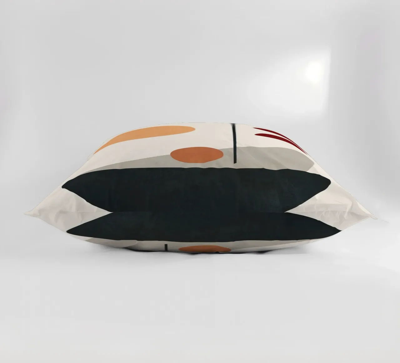 Abstract Minimal Art 01 cuscino da Flow Line