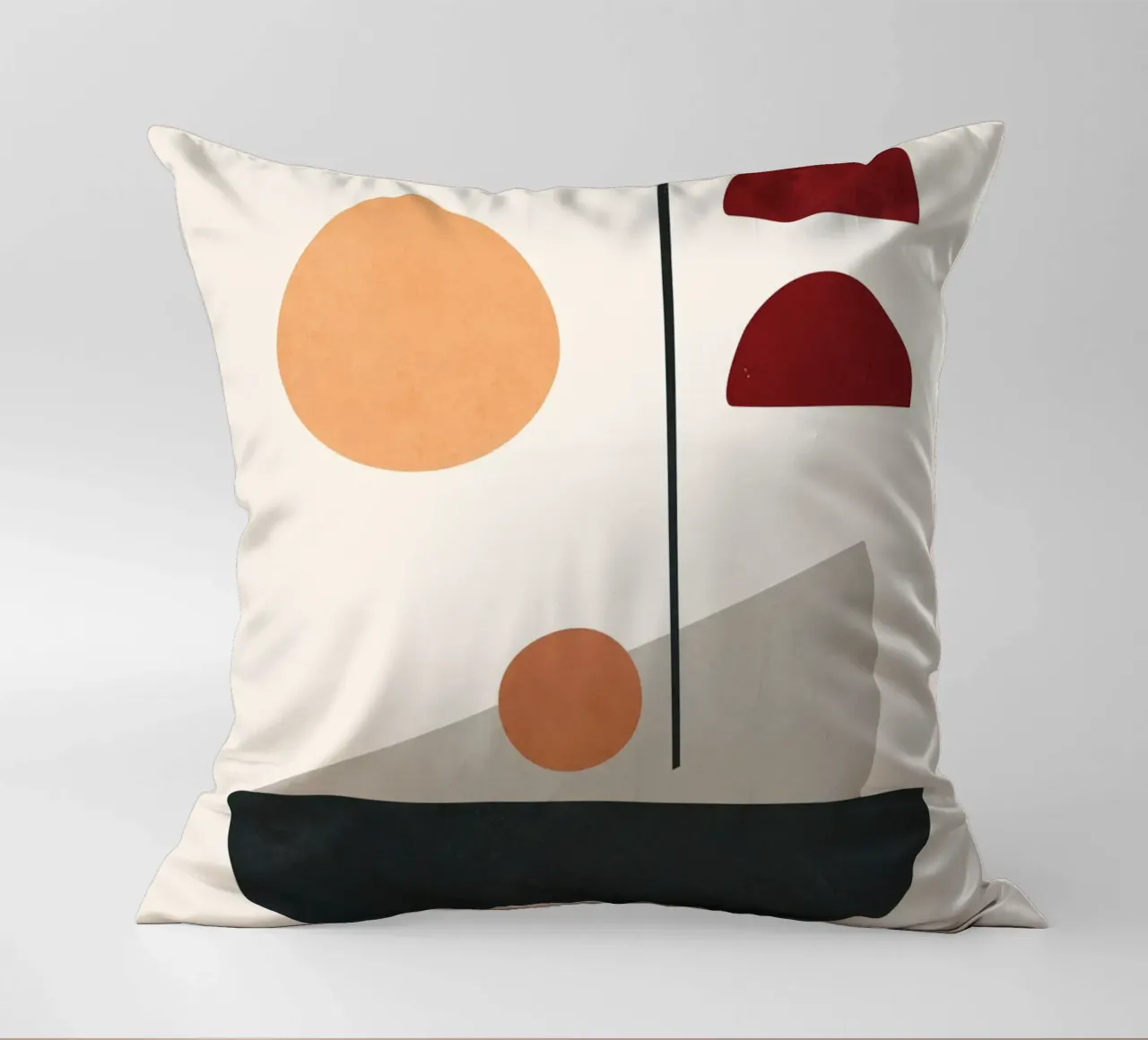 Abstract Minimal Art 01 cuscino da Flow Line