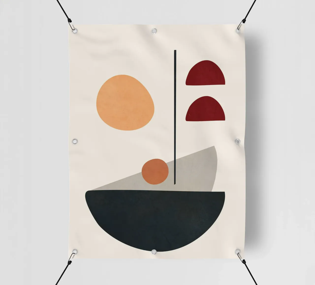 Abstract Minimal Art 01 telo in pvc da Flow Line