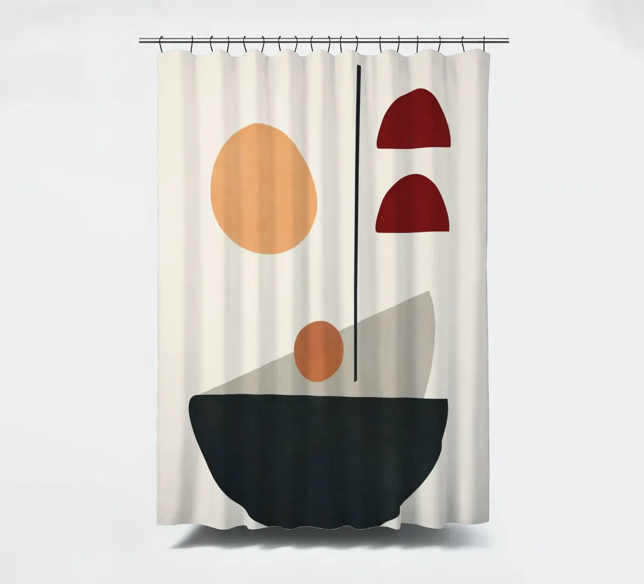 Abstract Minimal Art 01 tenda da doccia da Flow Line