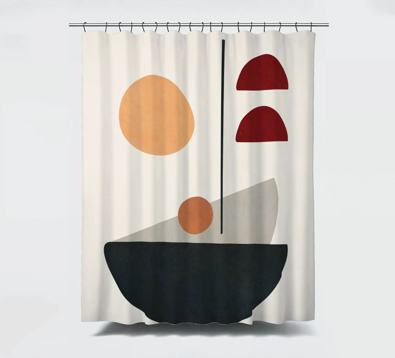 Abstract Minimal Art 01 tenda da doccia da Flow Line