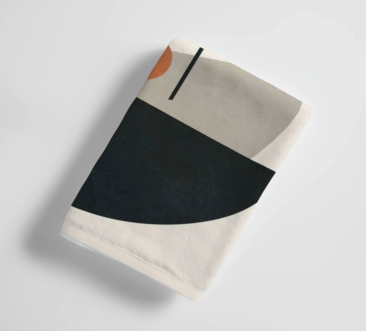 Abstract Minimal Art 01 asciugamano da bagno da Flow Line