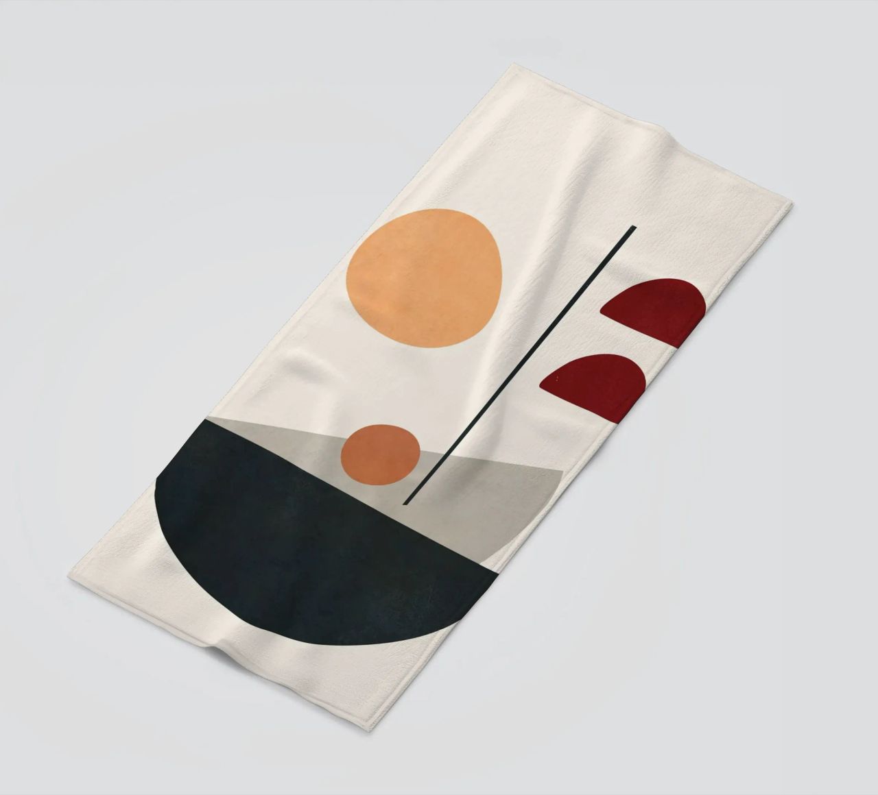 Abstract Minimal Art 01 telo mare da Flow Line