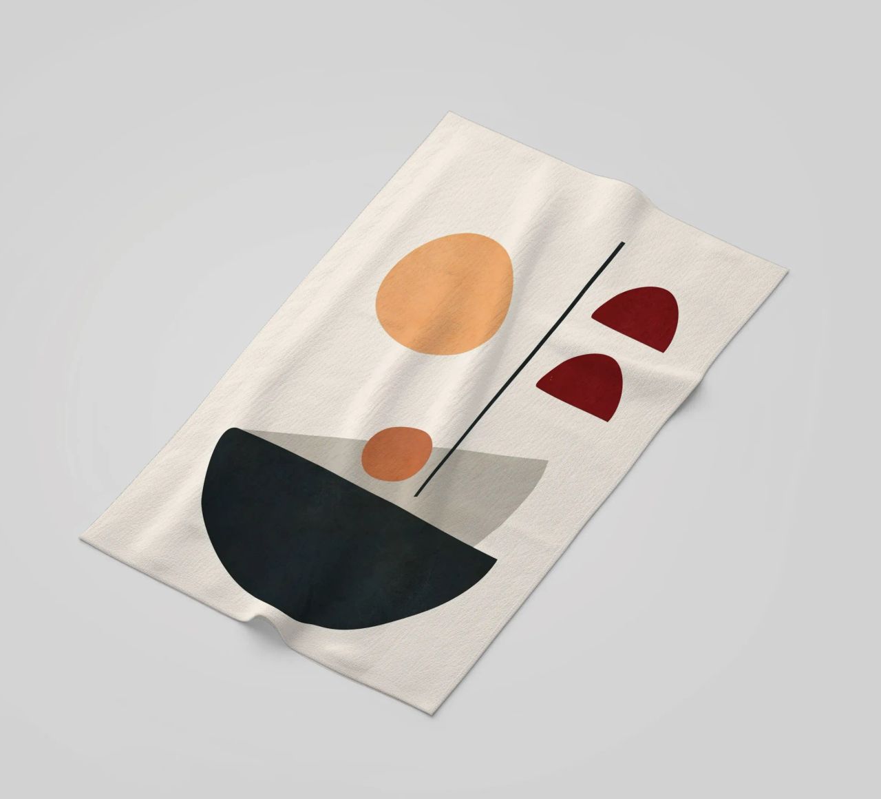 Abstract Minimal Art 01 telo mare da Flow Line