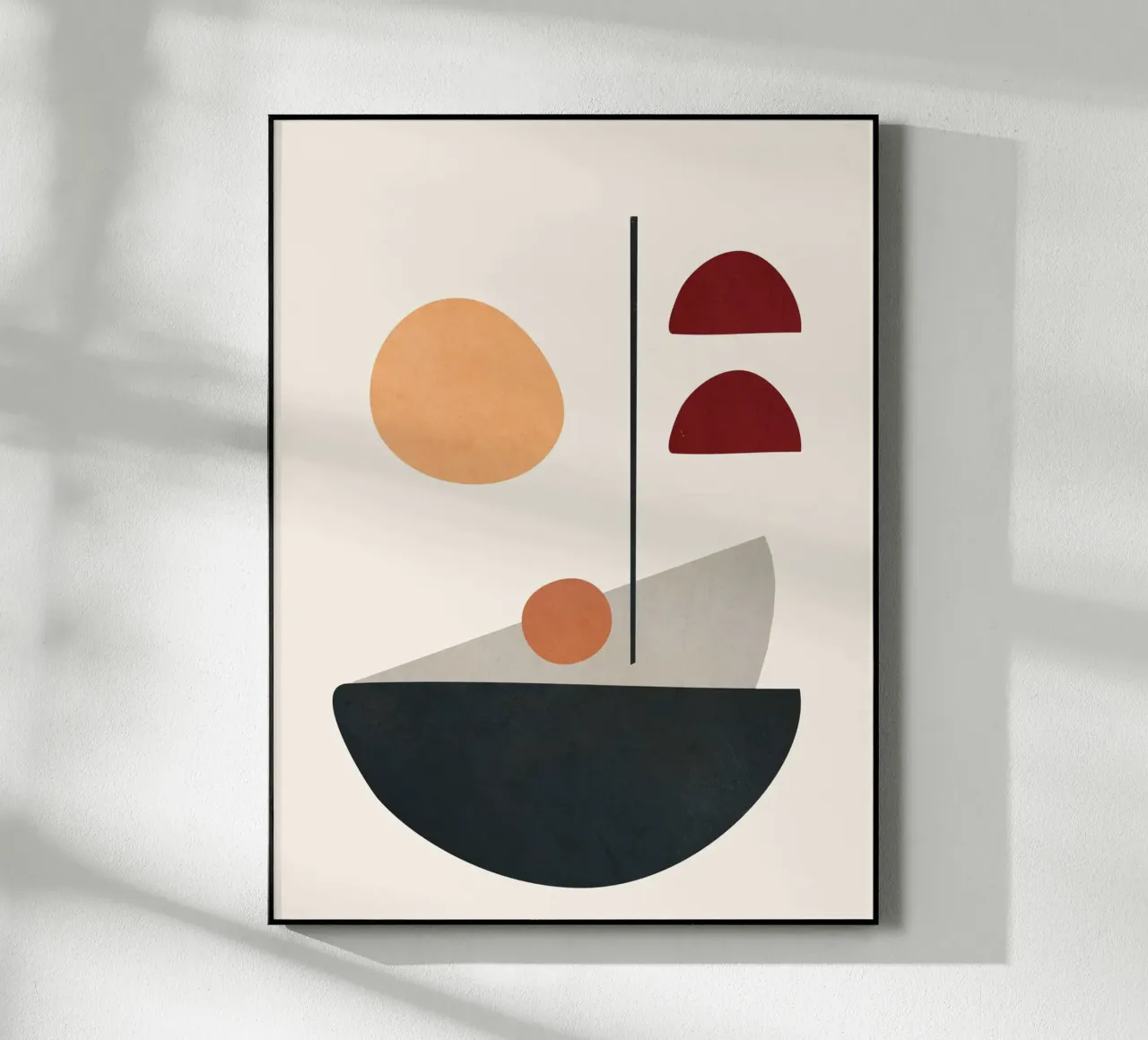 Abstract Minimal Art 01 Acryl-Glas von Flow Line