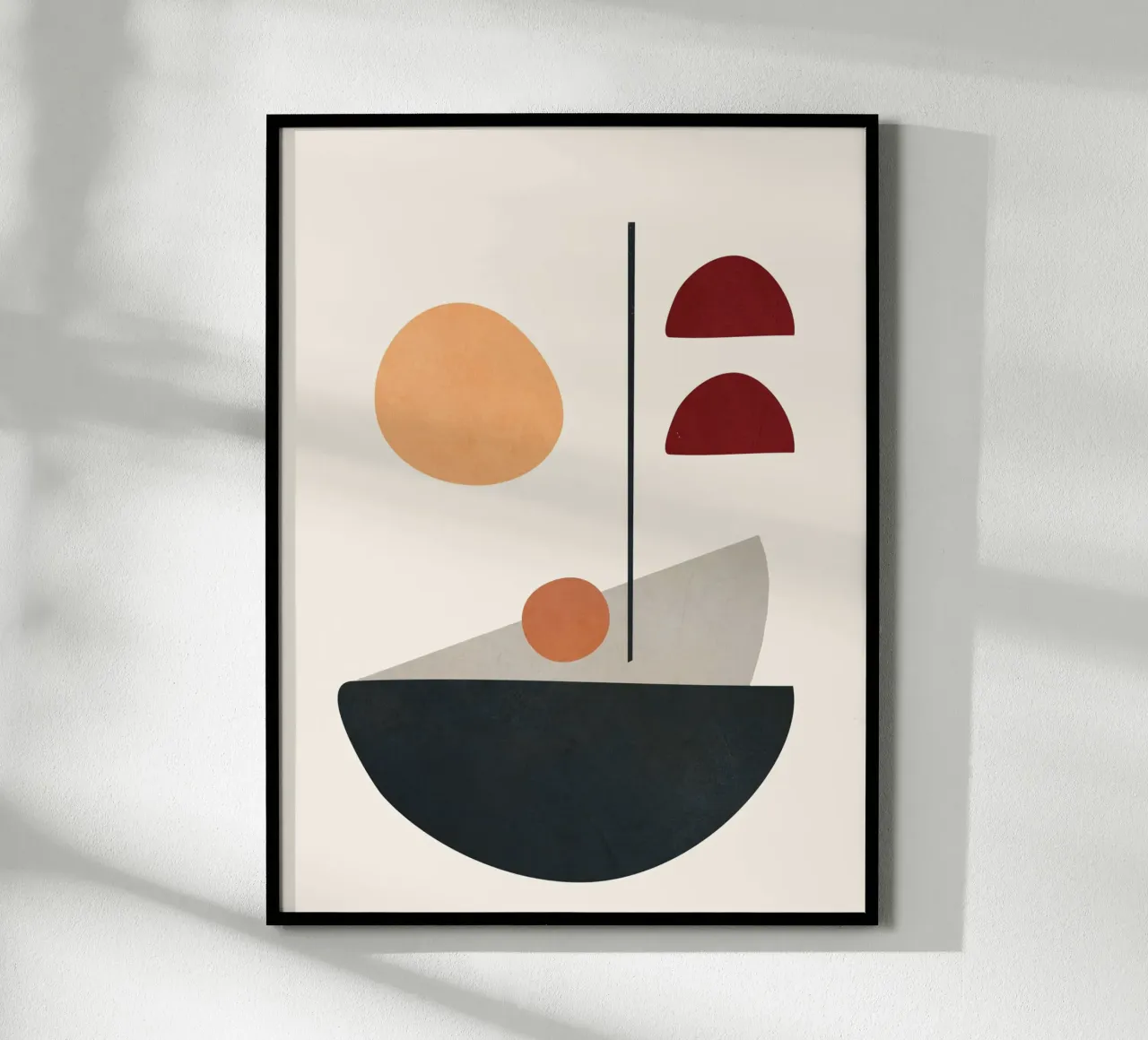 Abstract Minimal Art 01 poster da Flow Line