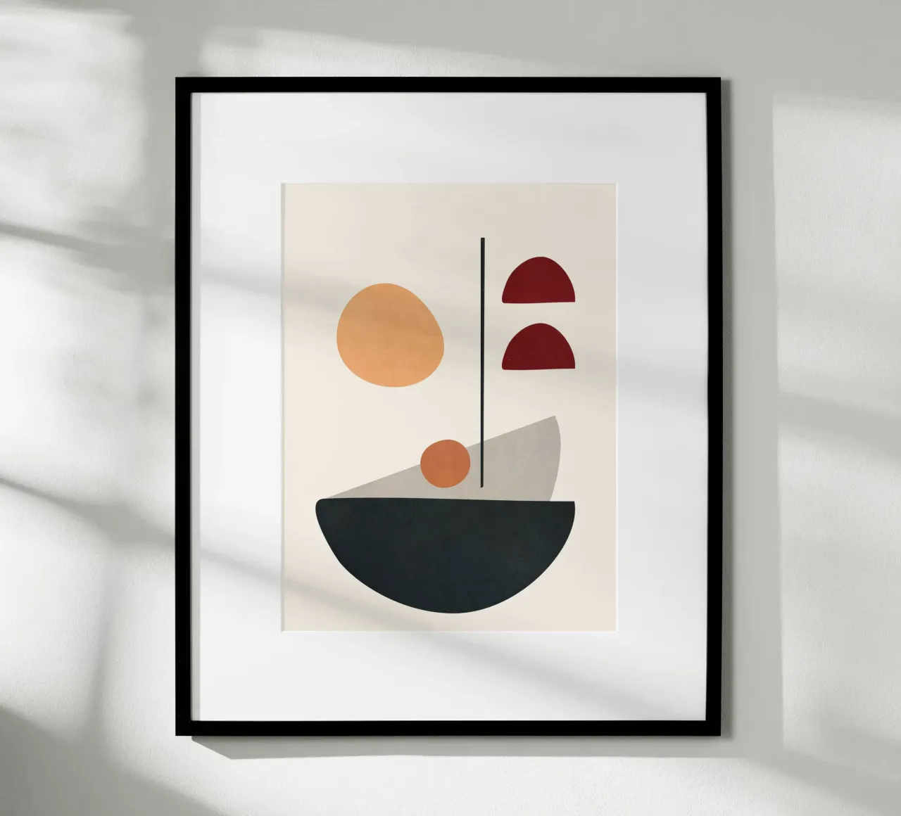 Abstract Minimal Art 01 poster de Flow Line