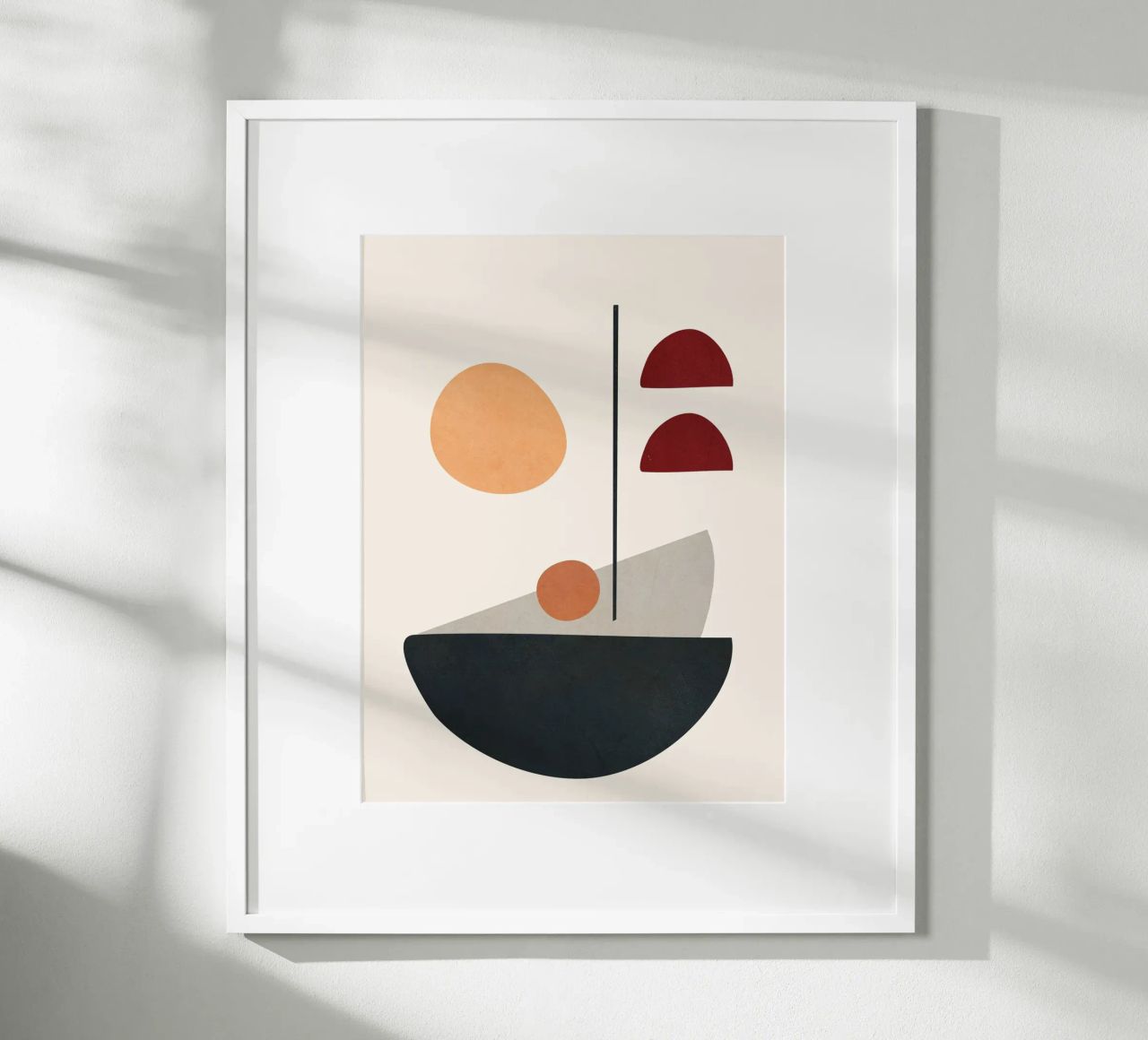 Abstract Minimal Art 01 carta hahnemühle da Flow Line