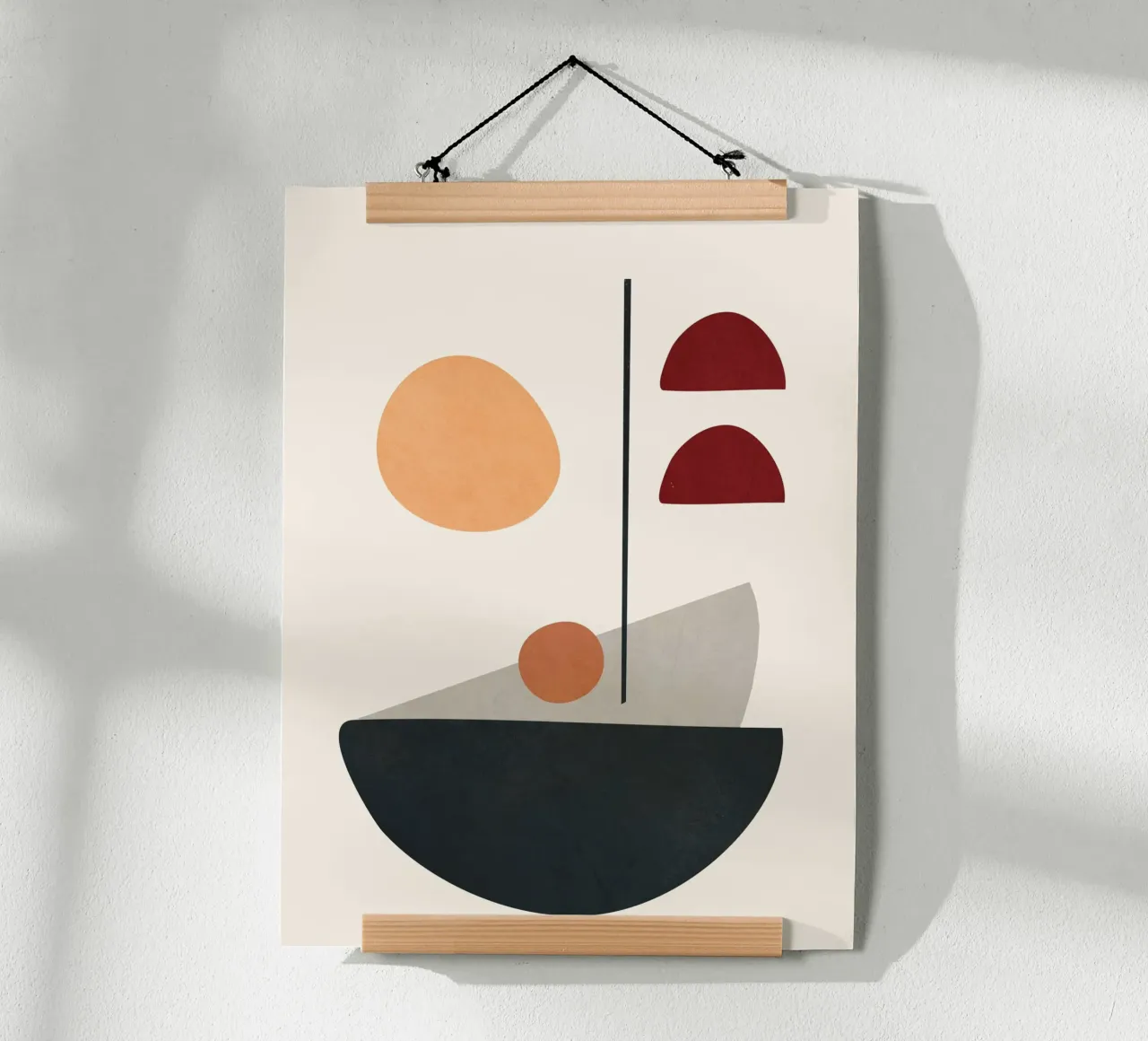 Abstract Minimal Art 01 poster da Flow Line