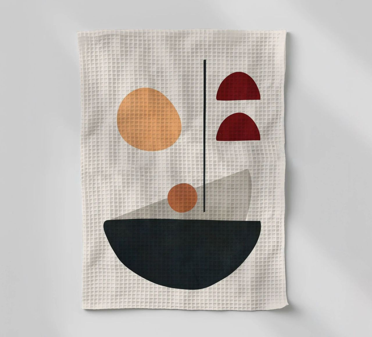 Abstract Minimal Art 01 canovaccio da cucina da Flow Line