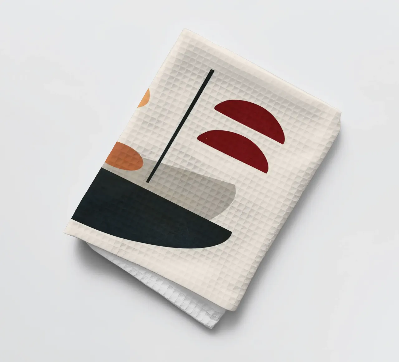 Abstract Minimal Art 01 torchon de Flow Line