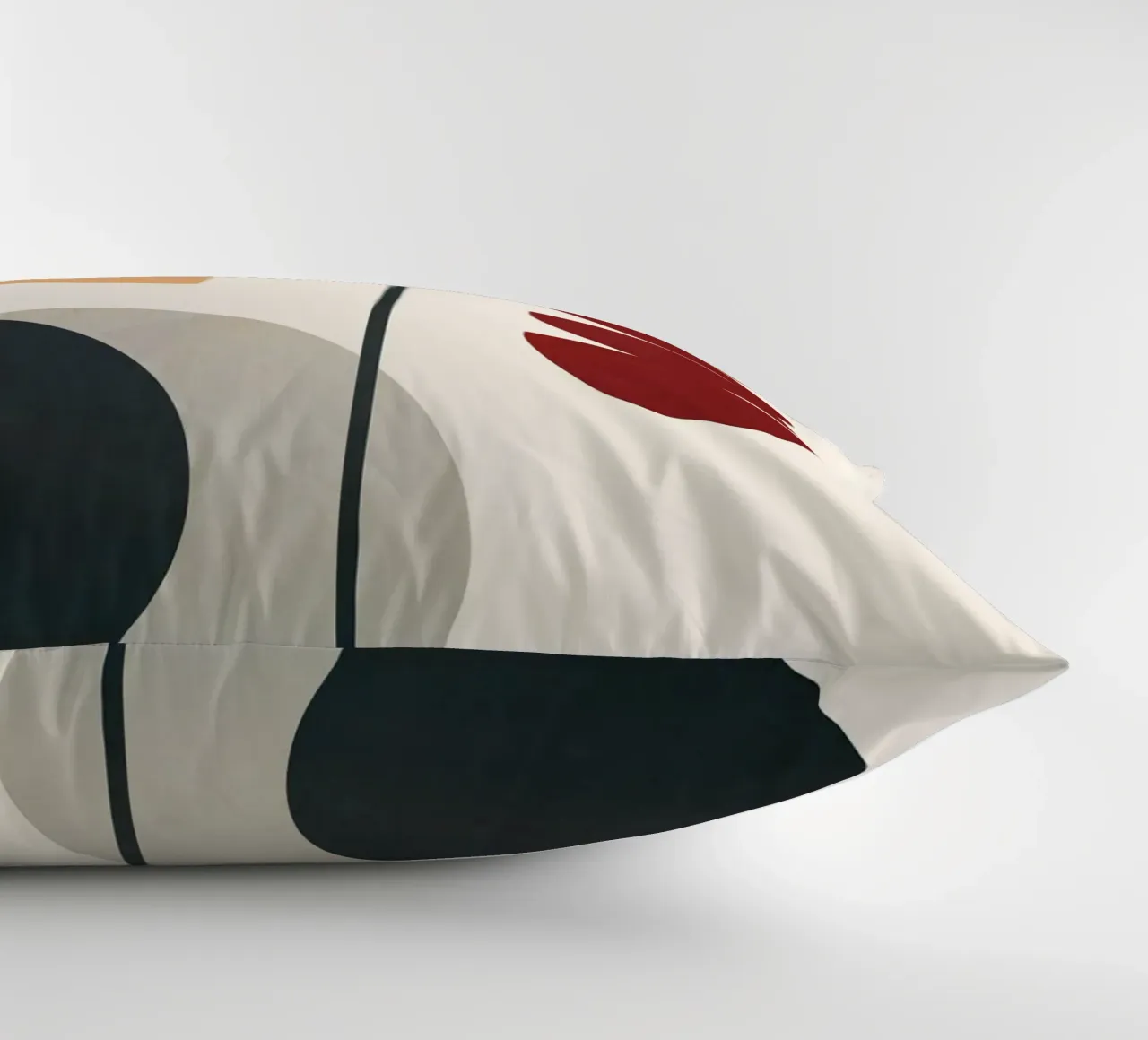 Abstract Minimal Art 02 decorative cushion by Flow Line