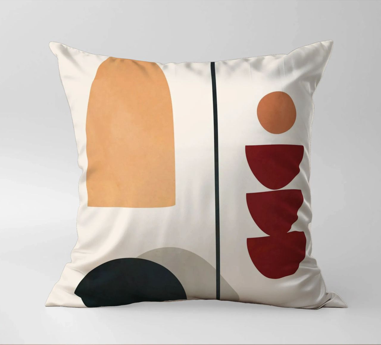 Abstract Minimal Art 02 cuscino da Flow Line