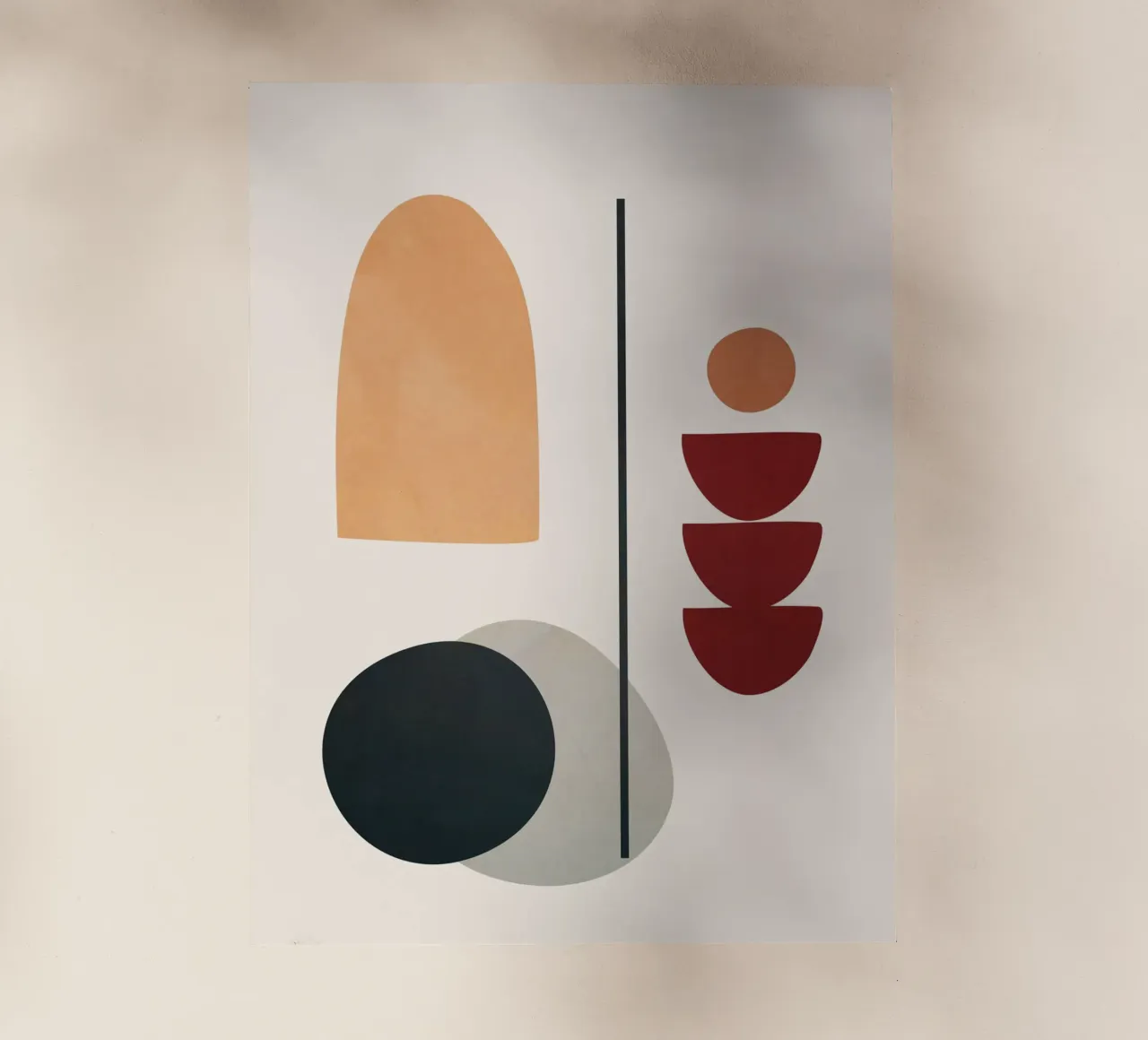 Abstract Minimal Art 02 pellicola backlit da Flow Line