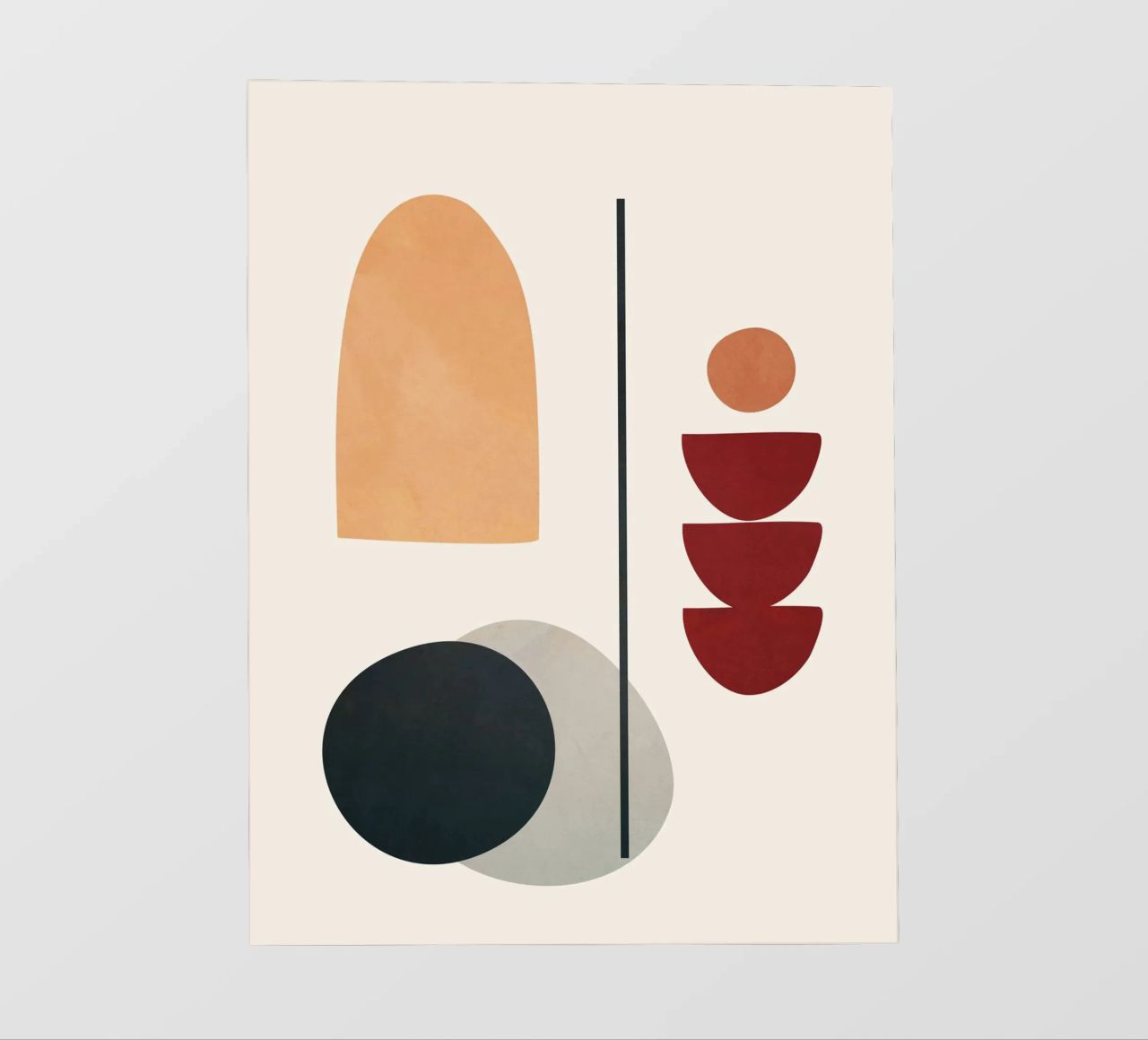 Abstract Minimal Art 02 pellicola backlit da Flow Line