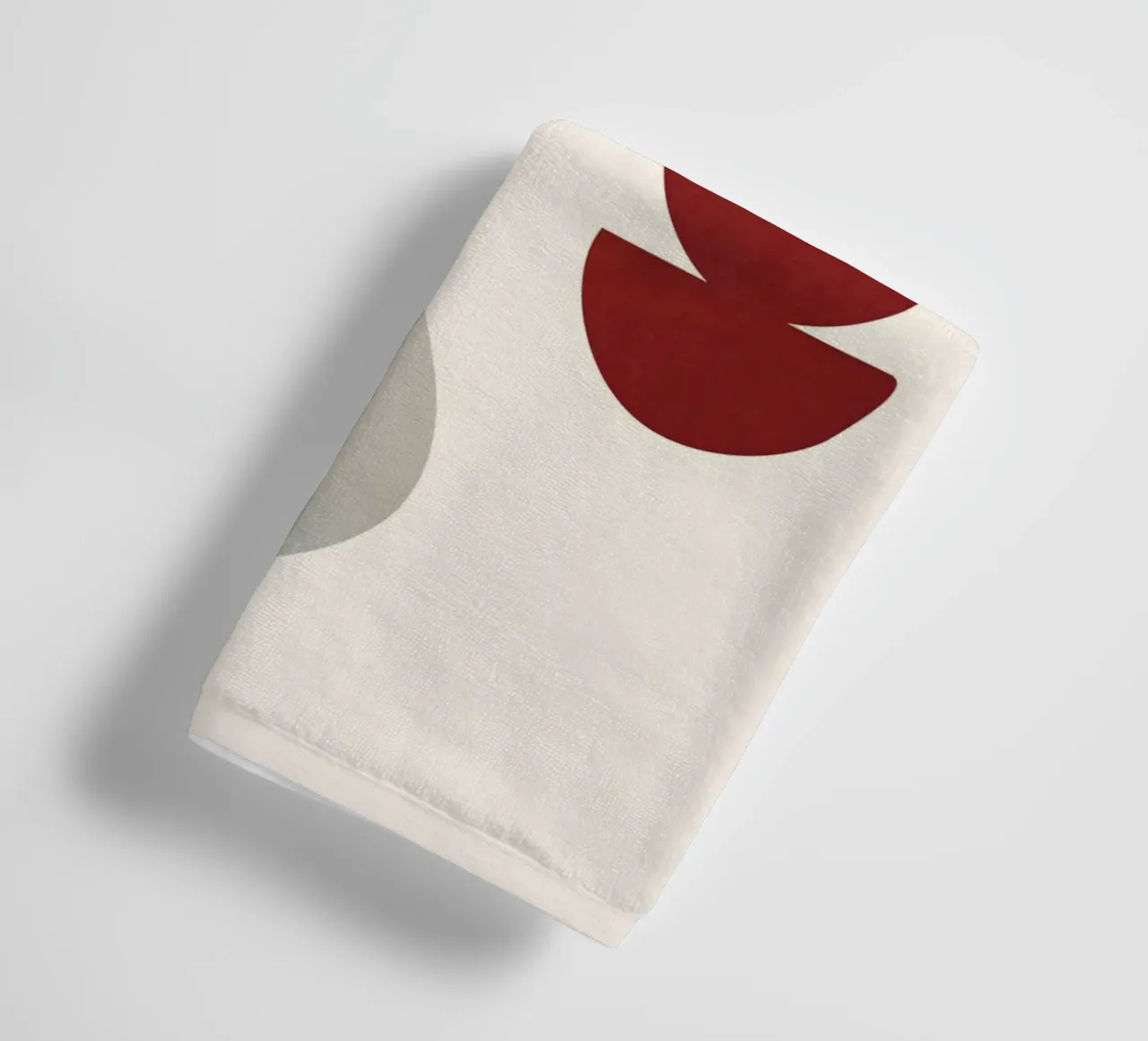 Abstract Minimal Art 02 badhanddoek van Flow Line