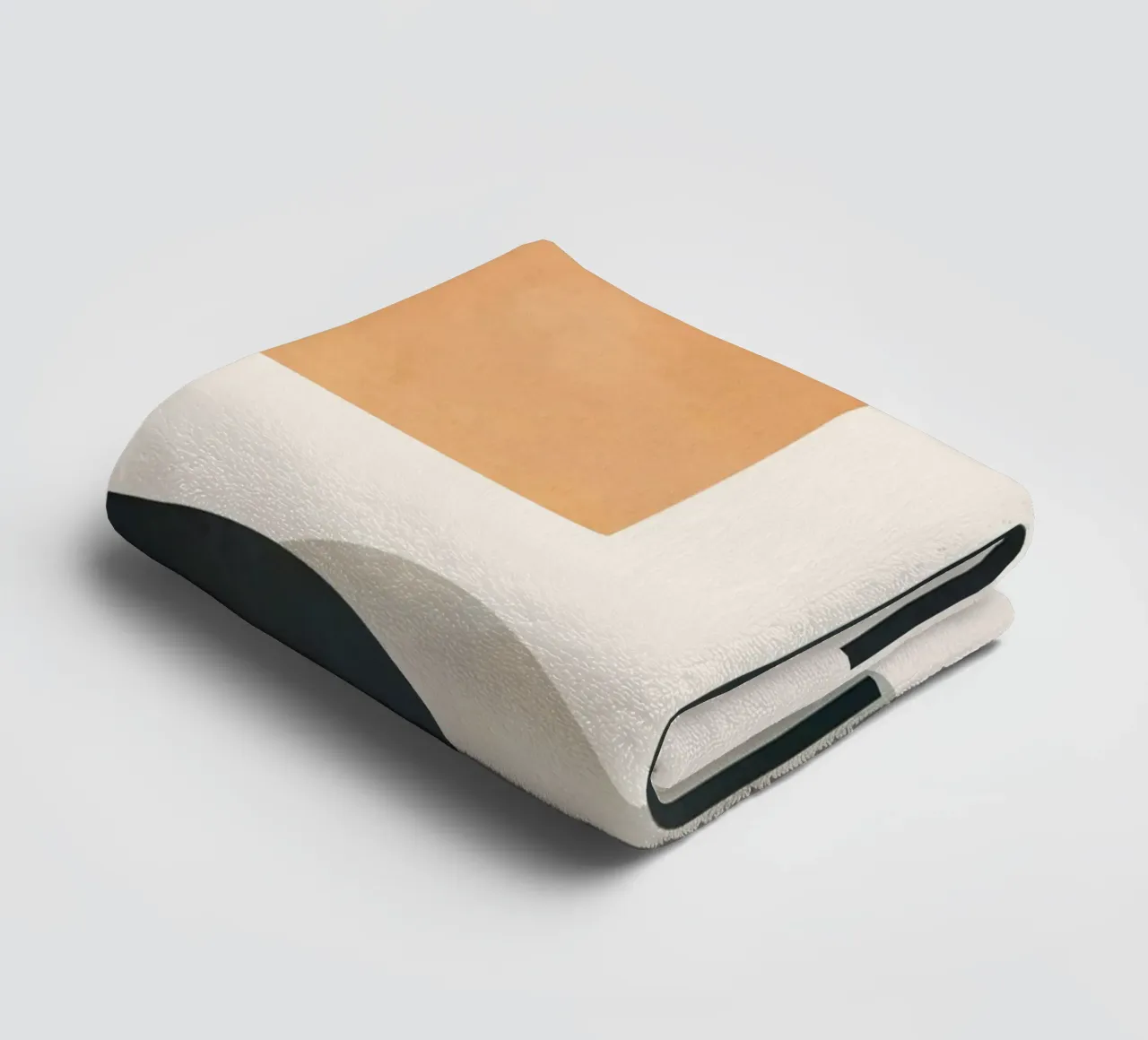 Abstract Minimal Art 02 badhanddoek van Flow Line