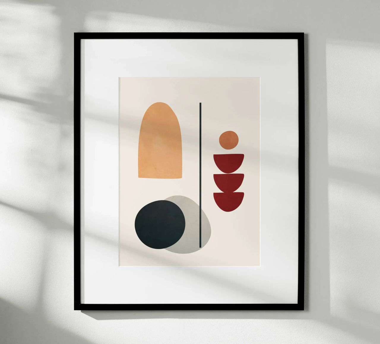 Abstract Minimal Art 02 poster de Flow Line