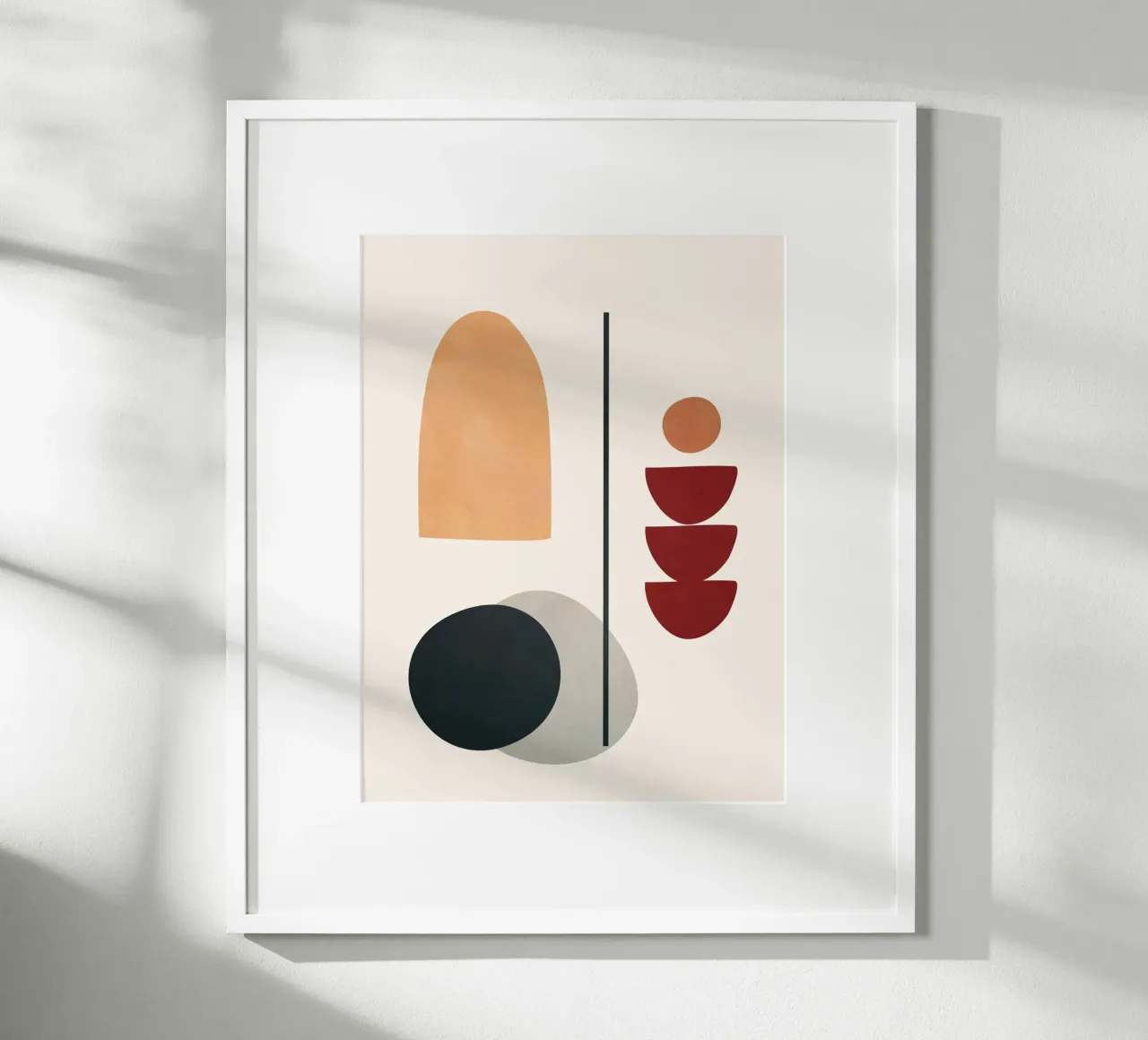 Abstract Minimal Art 02 hahnemühle by Flow Line