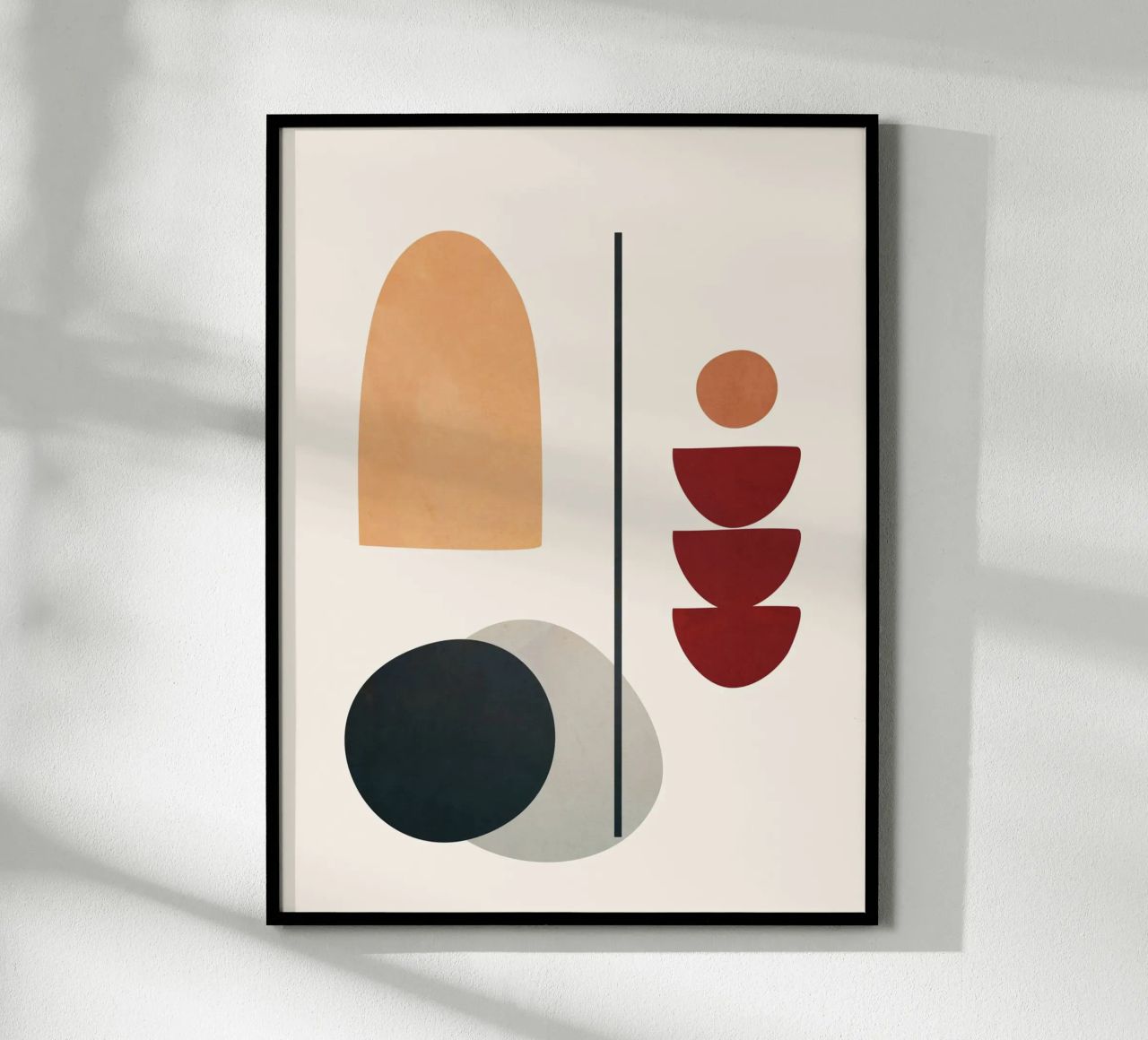 Abstract Minimal Art 02 poster de Flow Line